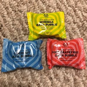 The Body Shop Bath Bubbles (Moringa, Coconut and Pink Grapefruit)